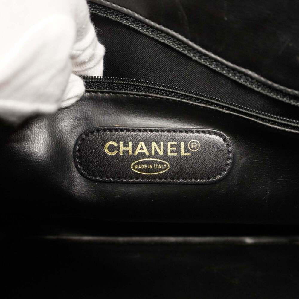 Chanel Bicolore Lambskin Handbag, Black, Women's - Picture 5 of 16